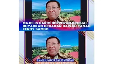Susni Duadji sebut aksi gerakan bawah tanah kasus Ferdy Sambo bisa berakhir jika hakim tak ikuti permainan, benteng terkahir ada di hakim.