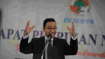Gubernur DKI Jakarta, Anies Baswedan - Anies Baswedan Miliki Presentase Dukungan Paling Kecil Jika Maju Sebagai Capres, Ini Analisis Lembaga Survei