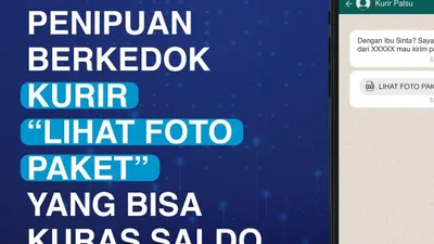 WASPADA! Penipuan Berkedok Kurir Lihat Foto Paket yang Bisa Kuras Saldo Rekening!