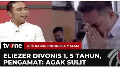 Pengamat Hukum Pidana Sebut Vonis 1,5 Tahun Penjara Bagi Richard Eliezer Sulit Diterima Secara Logika, Kenapa?