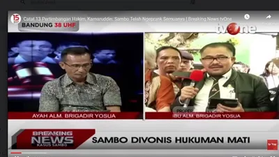 13 Pertimbangan Hakim Vonis Mati Ferdy Sambo, Kamaruddin Simanjuntak: Sambo Ngeprank Semua!