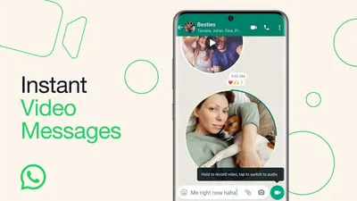 Fitur Video Message di WhatsApp