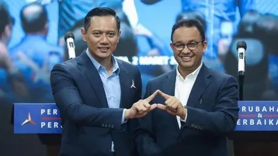 AHY dan Anies Baswedan