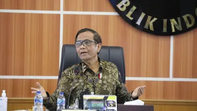 Mahfud MD Tolak Halus Jadi Bakal Cawapres Anies Baswedan pada Pemilu 2024