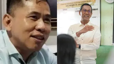 Riang Prasetya dan Gubernur DKI Jakarta, Heru Budi Hartono