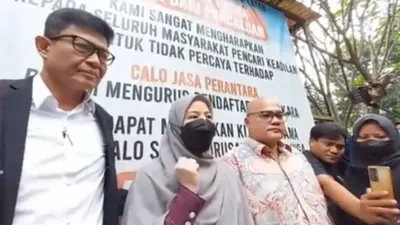 Natasha Rizky di Persidangan Perdana Perceraian 