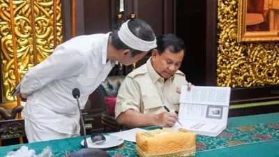 Dedi Mulyadi dan Prabowo Subianto