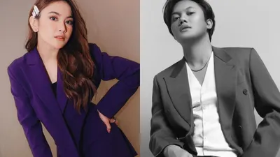 Mahalini dan Rizky Febian 