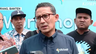 Soal Siapa Cawapres Ganjar Pranowo di Pilpres 2024, Sandiaga Uno Malah Ungkap Pernyataan Begini