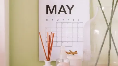 Ilustrasi kalender tanggal 6 Mei 2023 