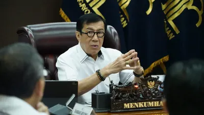 Menkumham, Yasonna Laoly