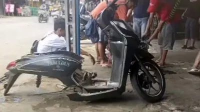 Viral Bengkel motor di Sentul peras pelanggan 