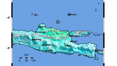 Illustrasi. Gemppa Tuban 6.6 M