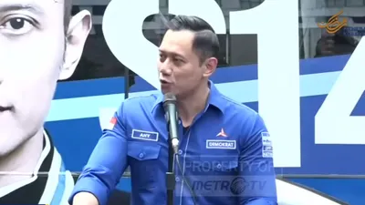 Ketum Partai Demokrat Agus Harimurti Yudhoyono alias AHY