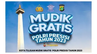 Mudik Gratis Polri Presisi Tahun 2023