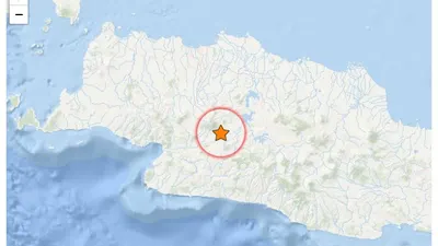 Illustrasi. Gempa Bumi 