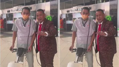 Dompet Hotman Paris Jatuh, Sosok Petugas Kebersihan Ini Menemukanya