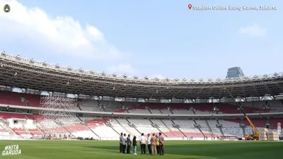 Potret Stadion Gelora Bung Karno Persiapan Piala U-20 di Indonesia