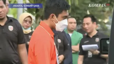 Mario Dandy saat melakukan rekonstruksi