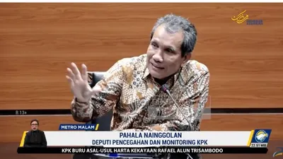 Deputi Pencegahan KPK, Pahala Nainggolan memberikan tanggapan mengenai kasus harta kekayaan yang dimiliki oleh Rafael Alun Trisambodo yang tidak biasa.