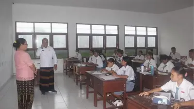 (ilustrasi) NTT akan menerapkan sekolah dengan jam masuk pada pukul 05.00 pagi