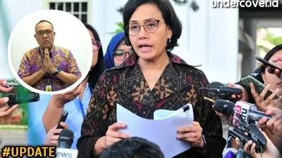Sri Mulyani berikan sanksi tegas kepada ayah tersangka diduga penculikan dan penganiayaan, Rafael Alun Trisambodo .
