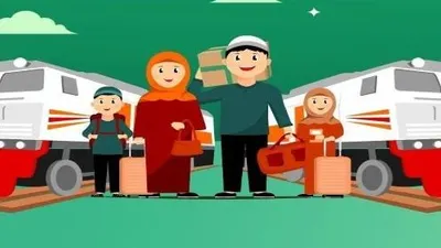 Tiket Kereta Api Lebaran