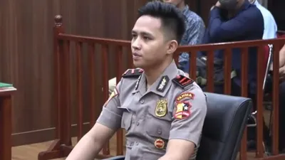 Richard Eliezer dalam Persidangan Kode Etik penentuan karirnya di Polri