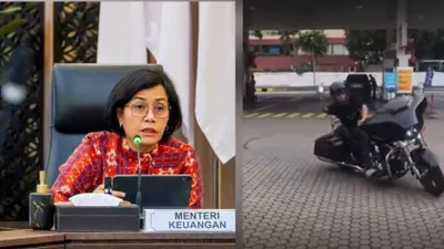 Potret Sri Mulyani dan Mario Dandy Satrio