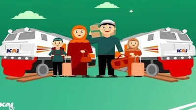 Tiket Kereta Api Lebaran