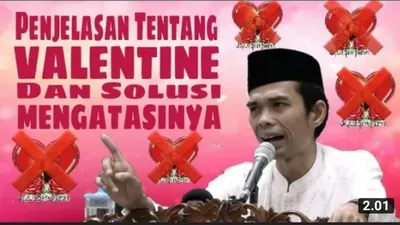 Bolehkah Hari Valentine Dirayakan dalam Hukum Islam?&nbsp;Ustaz Abdul Somad Beberkan&nbsp;Pandangan Uniknya