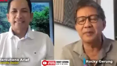 Videonya Saat Dirangkul Cewek di Konser Dewa 19 Viral, Rocky Gerung Beri Klarifikasi Begini