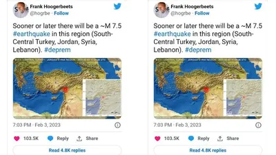 Gempa Bumi Turki Sesuai Prediksi Frank Hoogerbeets, Guncangan Terjadi di Wilayah Ini