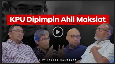 Geger! Dihadapan Novel Baswedan, Bambang Widjojanto Sebut Level Ketua KPU Tidak Hebat dan Nantang, Ternyata...