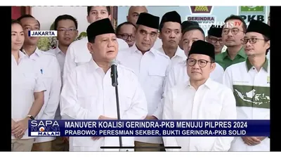 Jelang Pilpres 2024, Koalisi Gerindra dan PKB Bermanuver, Prabowo Subianto: Kerja Sama Kita Solid! 
