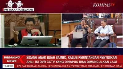 Sidang Obstruction of Justice Arif Rachman Arifin, Saksi Ahli Sebut File DVR CCTV yang Dihapus Bisa Kembali