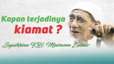 Bukan Menghijaunya Tanah Arab, Mbah Moen Beberkan Tanda-tanda Datangnya Kiamat: Kalau Sudah Tidak Ada ...