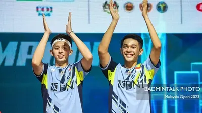 Fajar-Rian Jadi Juara Malaysia Open 2023, Presiden Jokowi Ucapkan Selamat! 