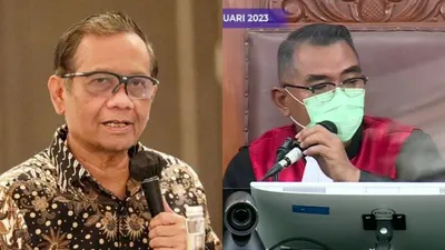 Viral Video Diduga Hakim Wahyu Bocorkan Vonis Ferdy Sambo, Mahfud MD Sebut Itu Teror Hingga Ngaku Berpengalaman 