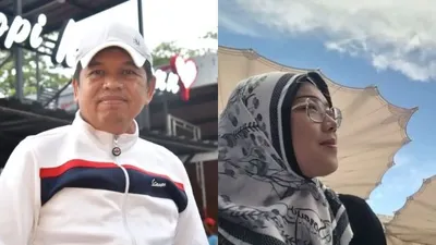 Potret Dedi Mulyadi dan Anne Ratna Mustika.