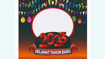 Twibbon Tahun Baru 2023.