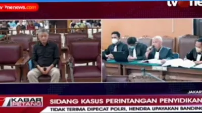 Duh! Menyesal Jadi Geng Ferdy Sambo? Hendra Kurniawan Ajukan Banding, Tak Terima Putusan PTDH