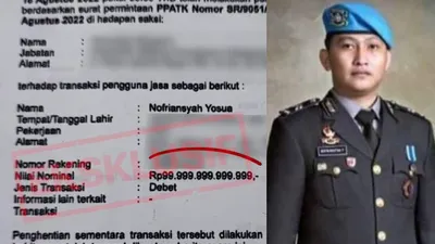 Heboh aliran uang dengan jumlah yang fantastis diduga masuk ke dalam rekening bank milik Brigadir Yosua.