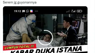 CEK FAKTA: Benarkah Kondisi Gibran Memprihatinkan hingga Istana Banjir Tangis? Begini Kebenarannya!