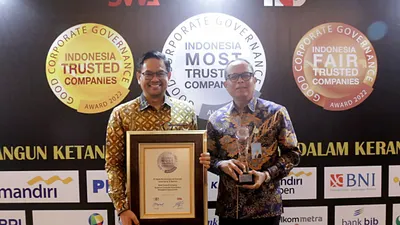 Terapkan GCG Secara Excellent, bank bjb Raih Predikat Indonesia Most Trusted Companies