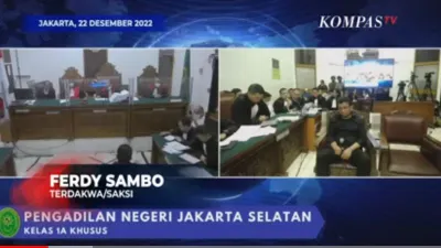 Akui Berdosa, Ferdy Sambo Bela Anak Buahnya: Mereka Dianggap Berkonspirasi Sama Saya