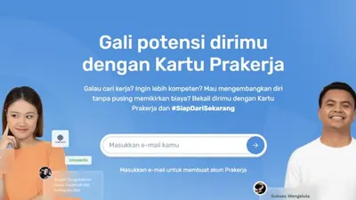 Cara Daftar Kartu Prakerja 2023, Ikuti Langkah-langkahnya, Lengkap dengan Syarat Pendaftaran Cek di Sini
