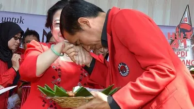 Presiden Jokowi dan Megawati