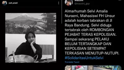 Kapolri Turun Tangan Cek Kebenaran Kabar Mahasiswi Tewas Ditabrak Rombongan Pejabat Polisi, Ini Hasilnya!