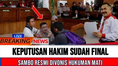 CEK FAKTA: Tangis Ferdy Sambo Pecah setelah Hakim Putuskan Vonis Hukuman Mati, Benarkah?